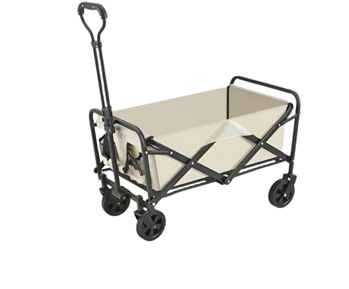 5 Inch Wheel Beige Beach Wagon - Drowning In Summer