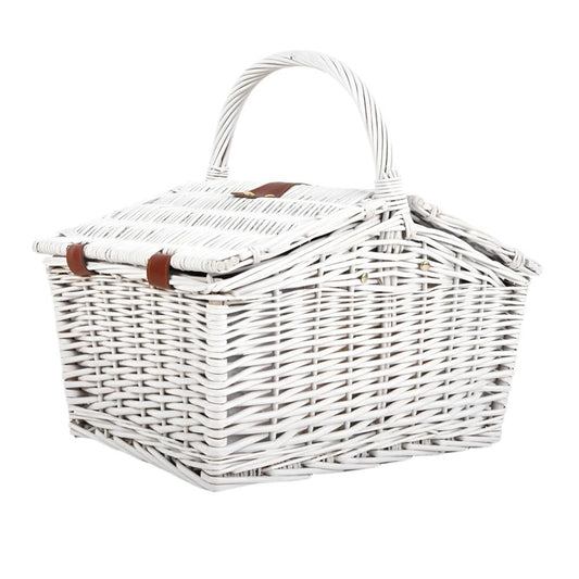 Alfresco 2 Person Picnic Basket Set Insulated Blanket Bag - Drowning In Summer