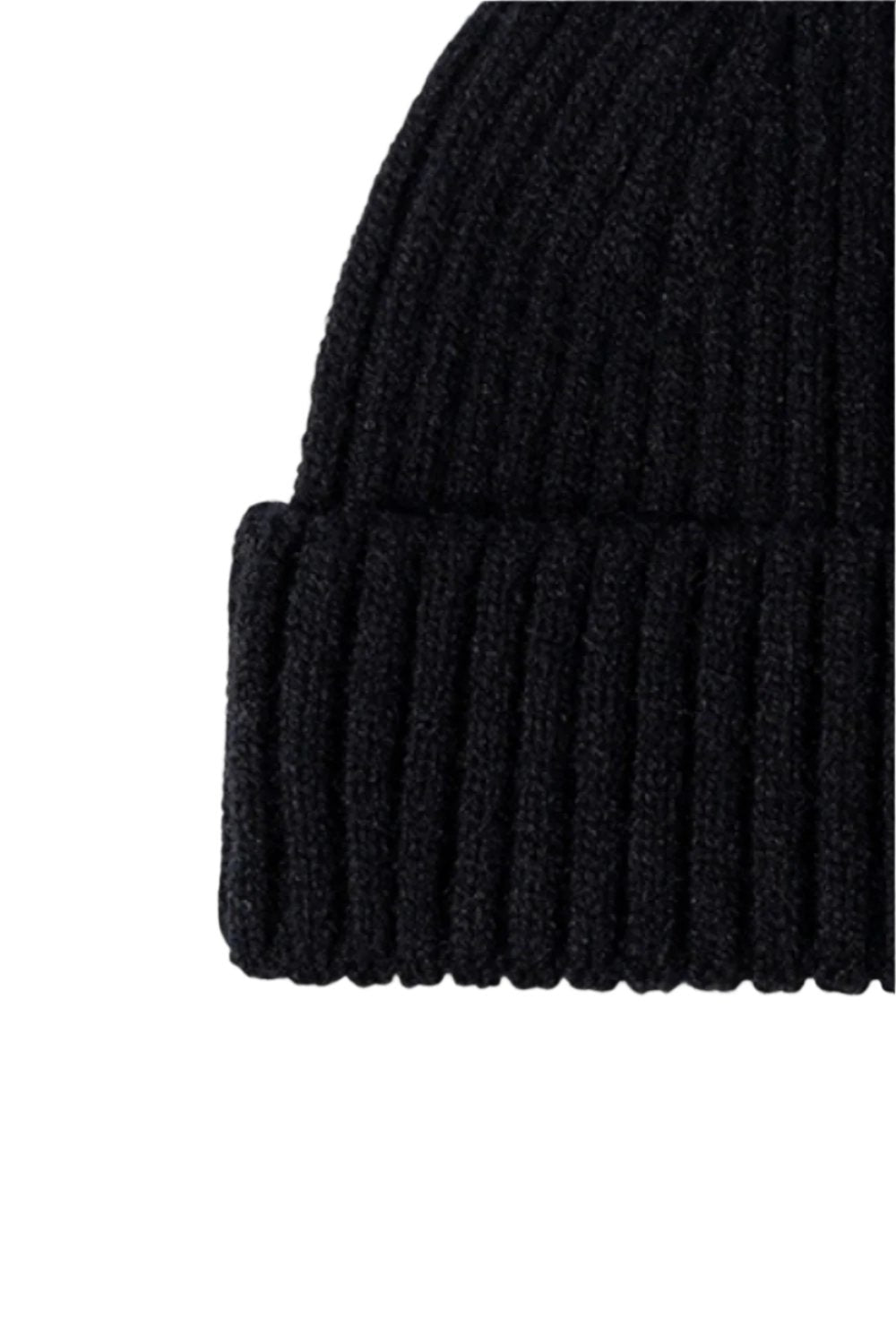 Black Swan Ribbed Beanie - Drowning In Summer