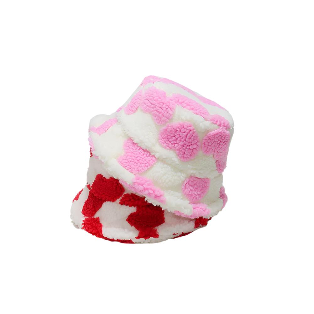 Contrast Heart Bucket Hat - Drowning In Summer