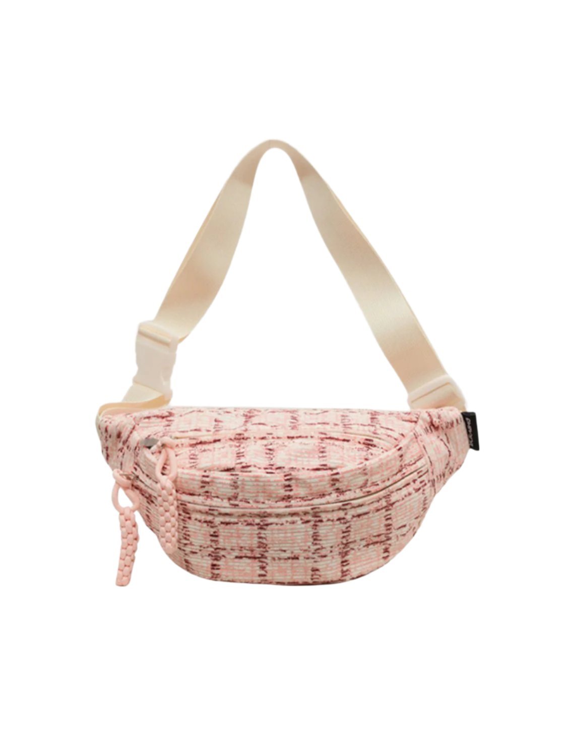 Contrast Plaid Polyester Crossbody Bag - Drowning In Summer