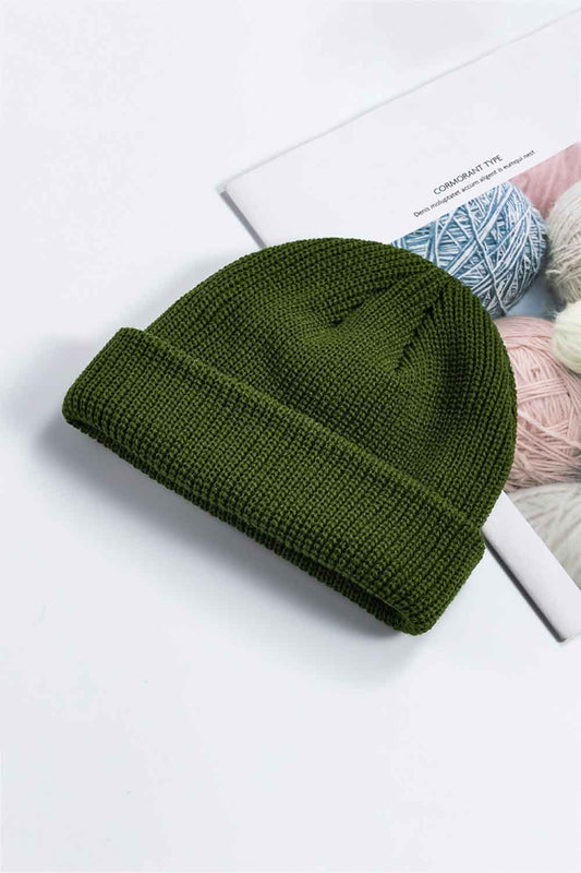 Eucalyptus Rib - Knit Cuff Beanie - Drowning In Summer