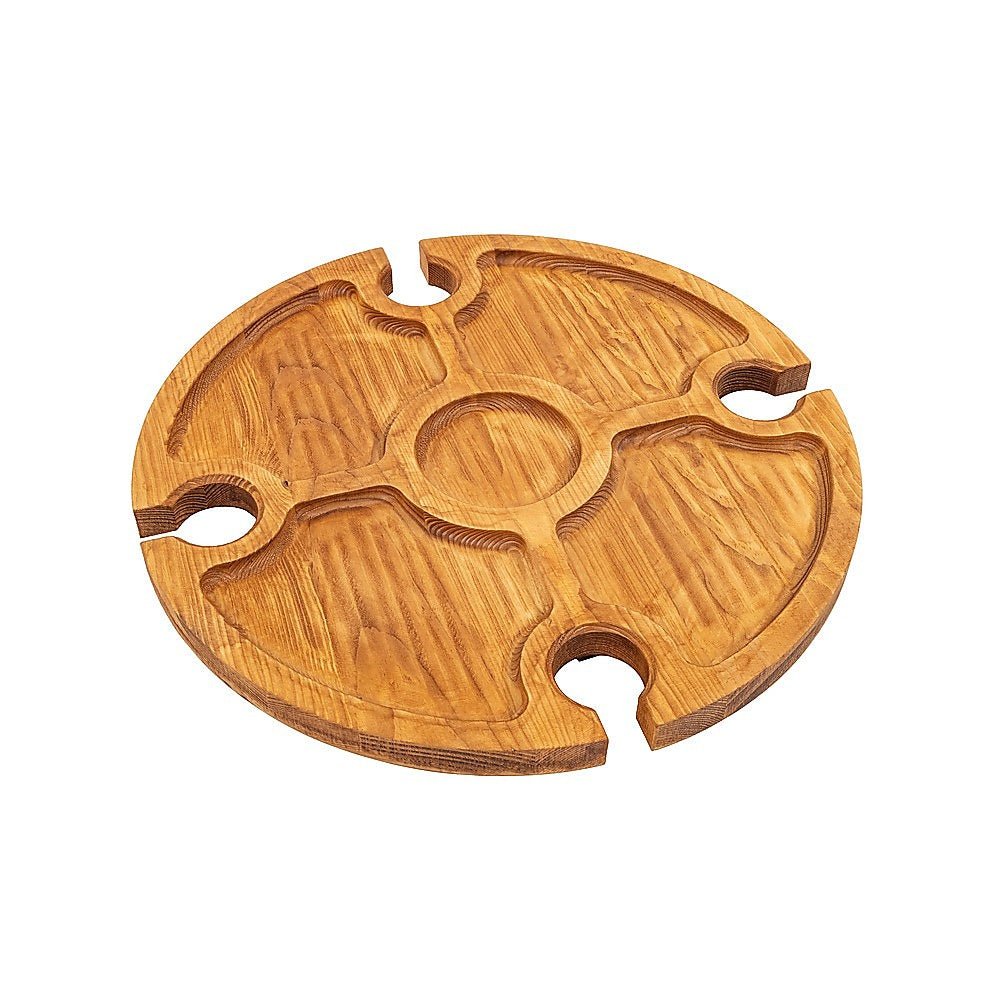 Outdoor Picnic Table Wooden Portable Folding Mini Wine Rack Picnic Table - Drowning In Summer