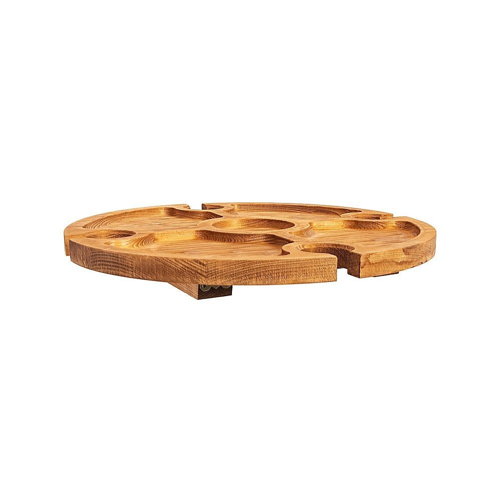 Outdoor Picnic Table Wooden Portable Folding Mini Wine Rack Picnic Table - Drowning In Summer