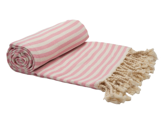 PORTSEA TURKISH COTTON TOWEL - BLUSH - Drowning In Summer