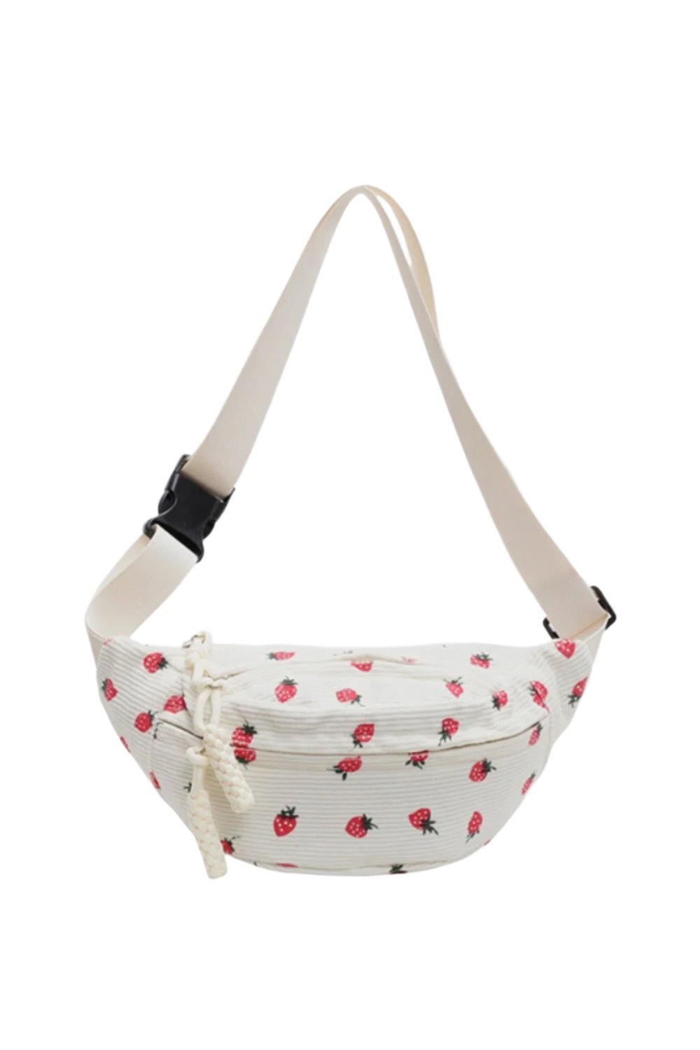 Printed Adjustable Strap Sling Bag - Drowning In Summer