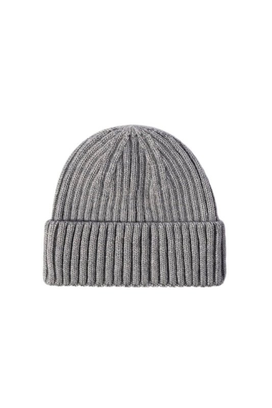 Rib - Knit Cuff Beanie - Drowning In Summer